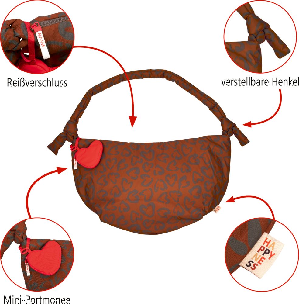 Shopper Tasche Leo / Braun - Happy Together