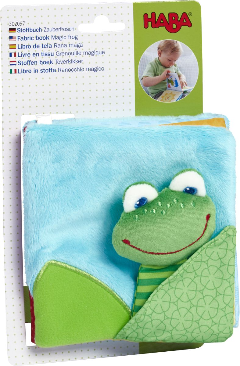 HABA Stoffbuch Zauberfrosch