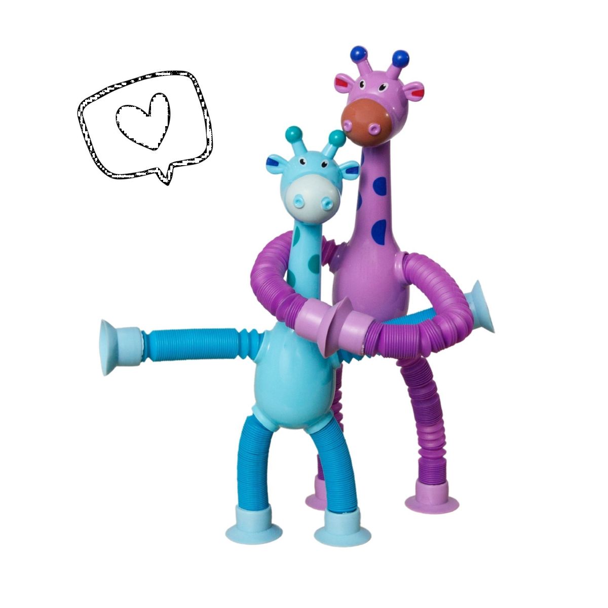 Flexi Animals Giraffe (verschiedene Designs, 1 Stück) - Alldoro