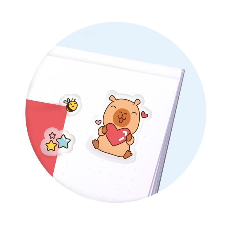 Capybara STICKER-SET 26-TEILIG (unterschiedliche Designs, 1 Stück)