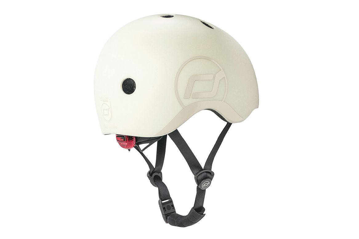 Kinderhelm S-M ash - hellgrau (51-55cm) - Scoot and Ride