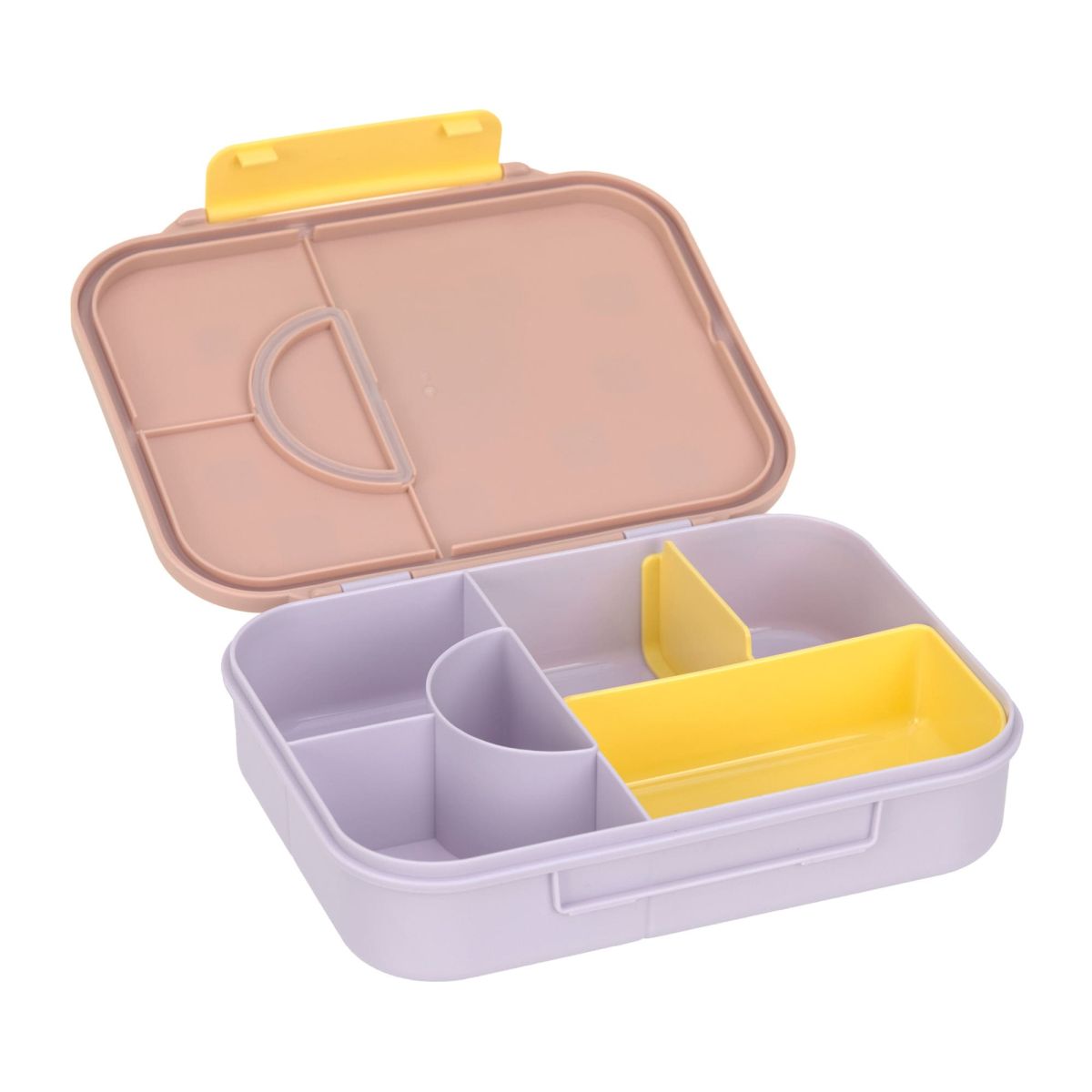Bento-Lunchbox Pattern Party rose/lilac - Lässig