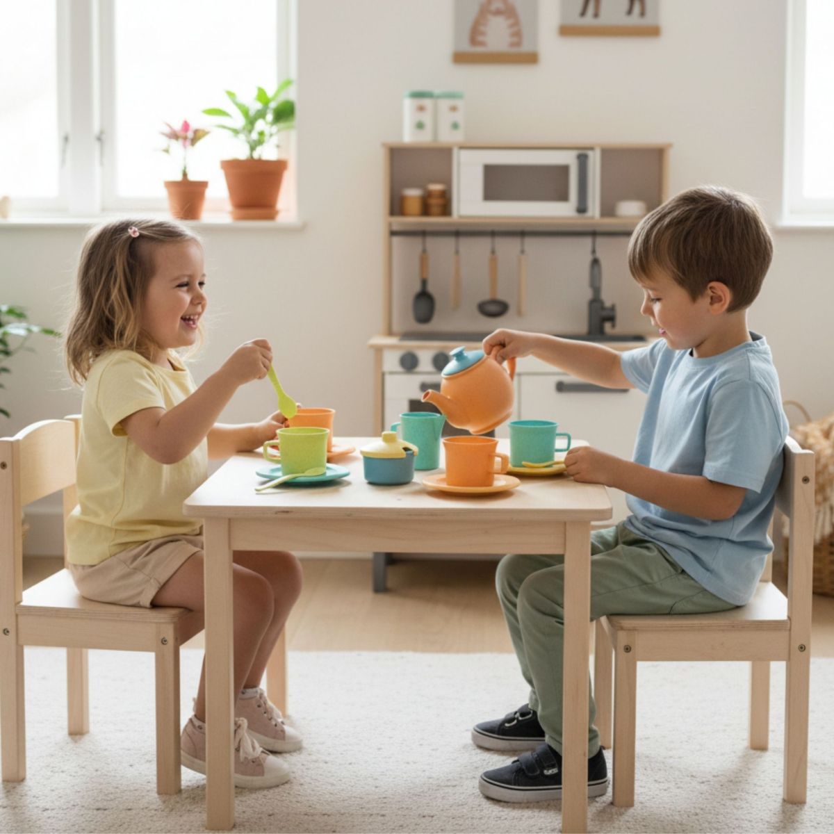 Teeservice für die Kinderküche (15-teilig) - Alldoro