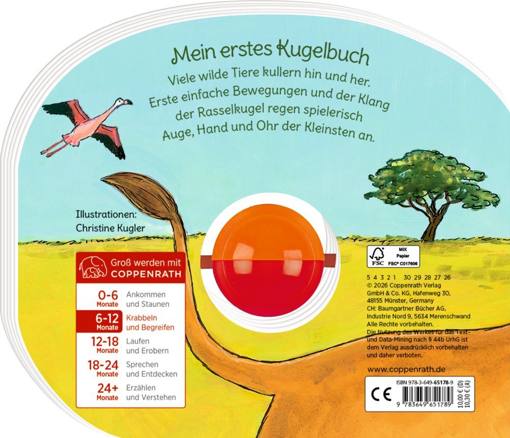 Mein 1. Kugelbuch: Kleiner Kuller-Löwe 6M+