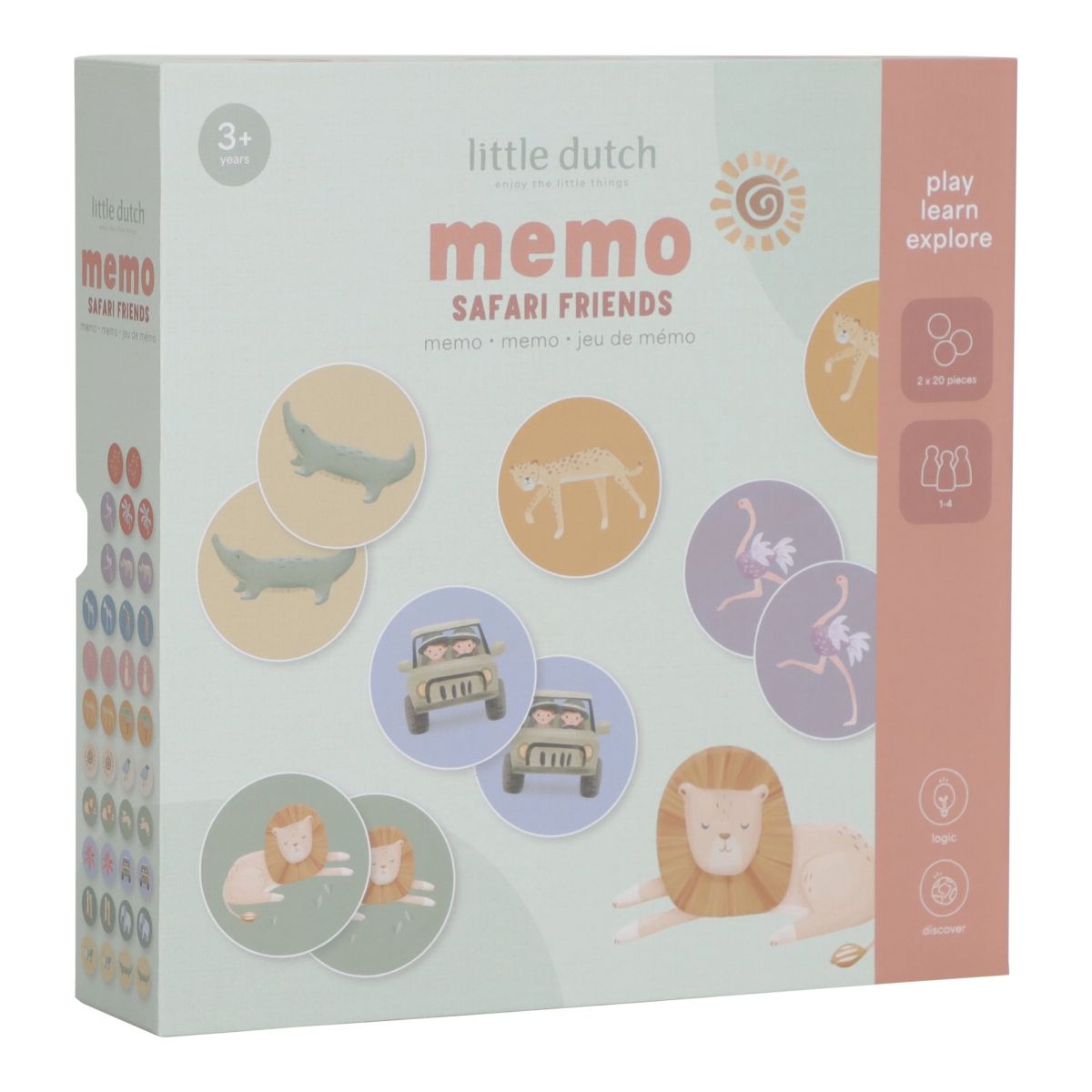 Memo-Spiel Safari Friends - Little Dutch