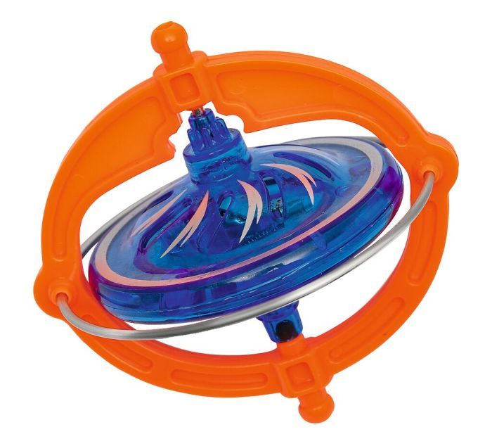 PhänoMINT Leuchtender Gyroskopkreisel (1 Stück, verschiedene Designs)