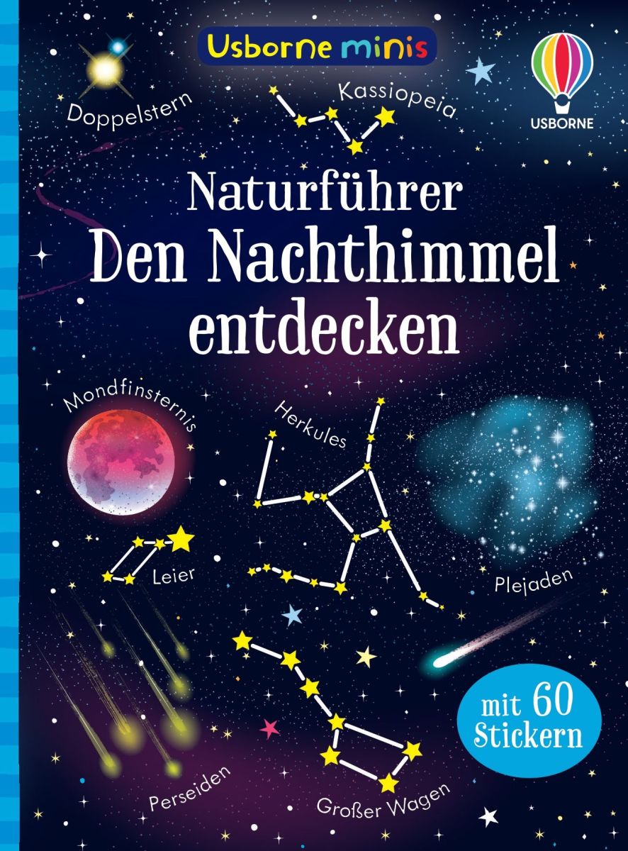 Usborne Minis Naturführer: Den Nachthimmel entdecken 6+