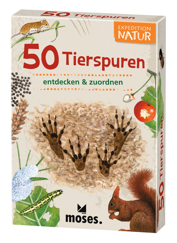 Expedition Natur 50 Tierspuren - Moses