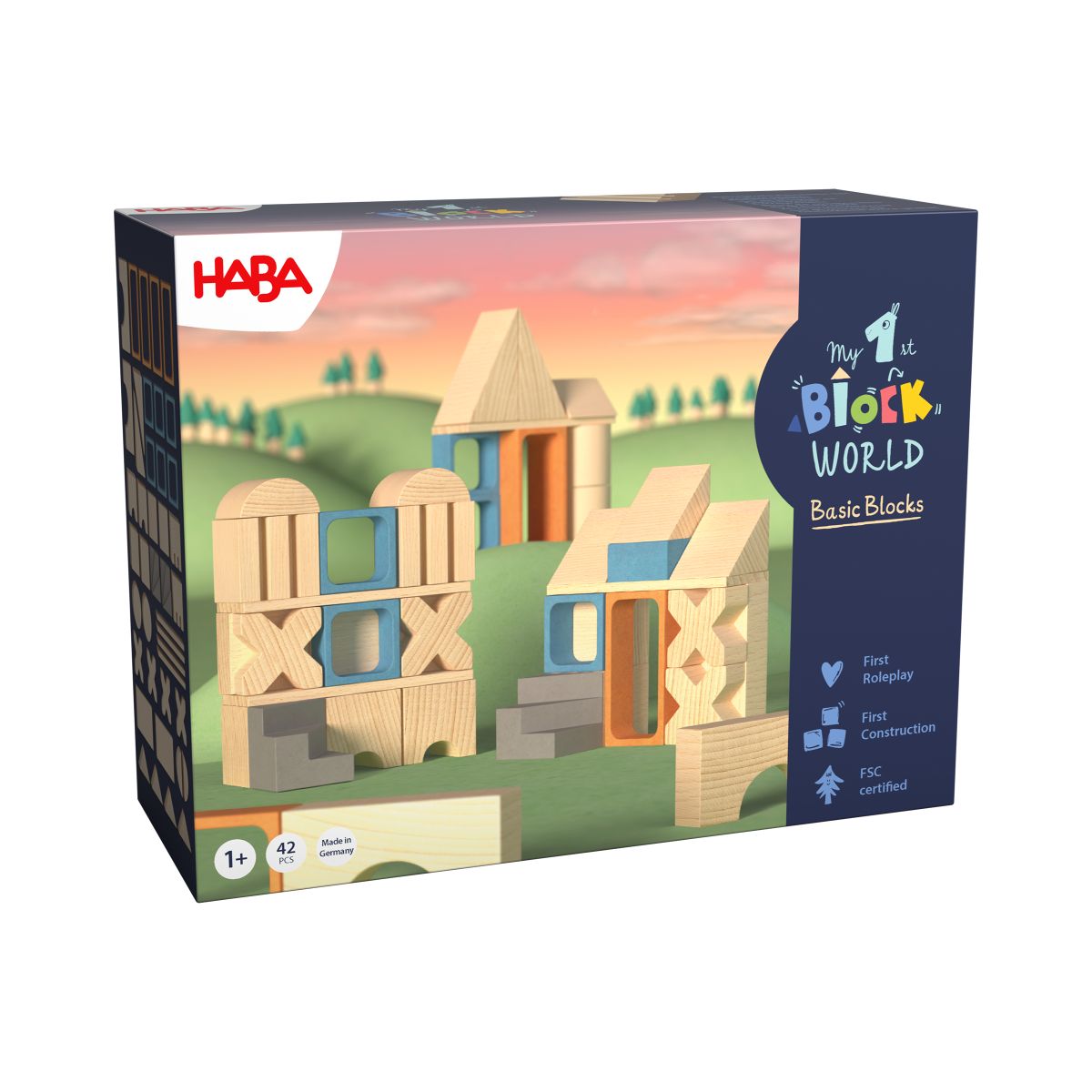 Extra große Bausteine-Set - HABA Meine erste Bausteinwelt