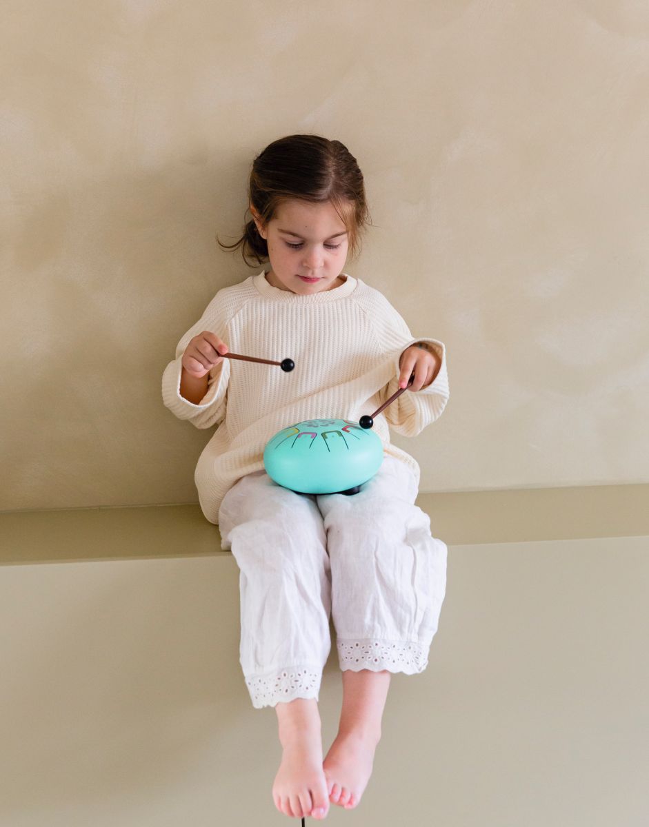 Baby Tambu Zungentrommel 15cm - Teal Peal (türkis)