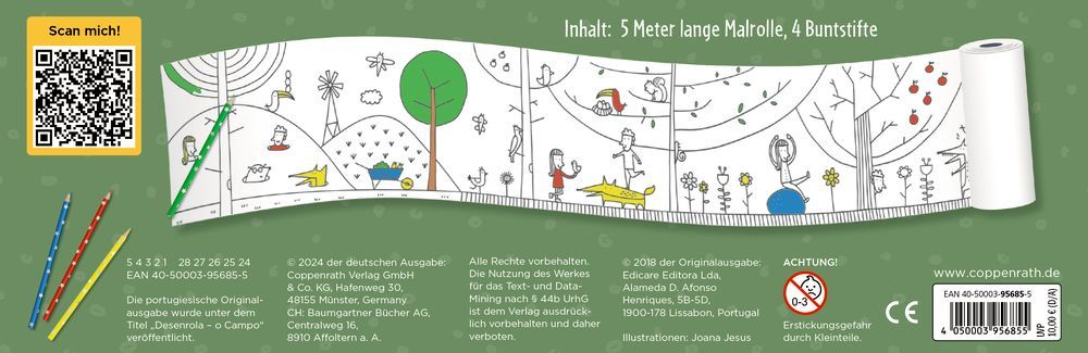 Meine 1. Malrolle - Natur & Tiere (Mini-Künstler)
