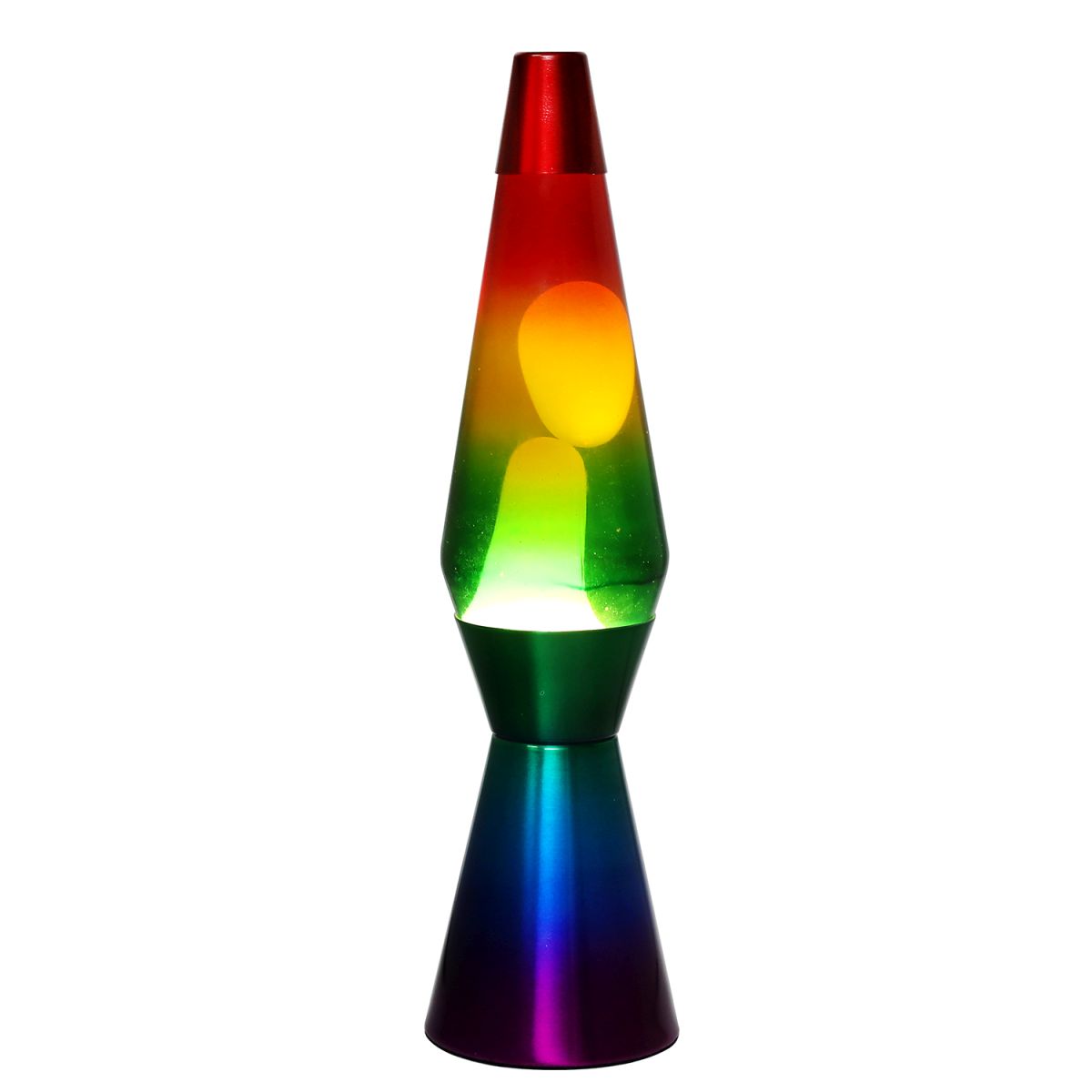 iTotal - Lavalampe Spaceship Rainbow