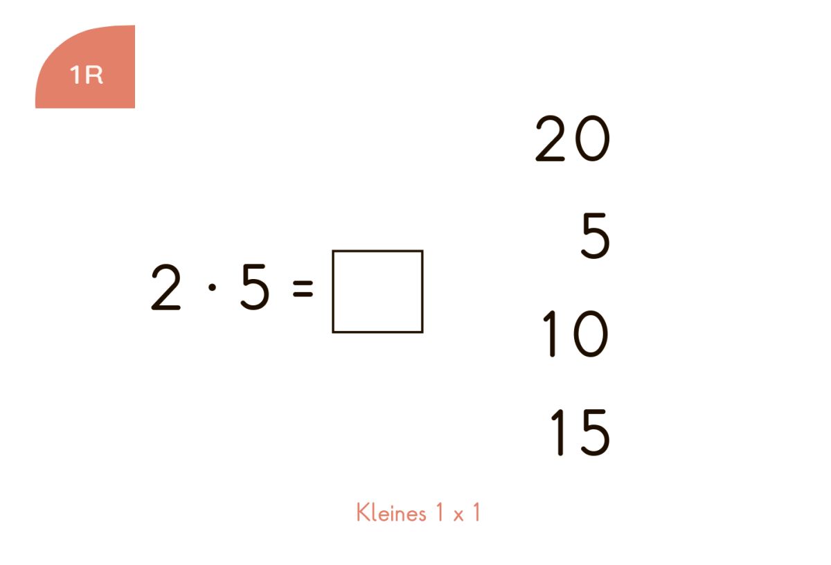 kleines 1x1 (Schule) - Kölner Lernspielverlag