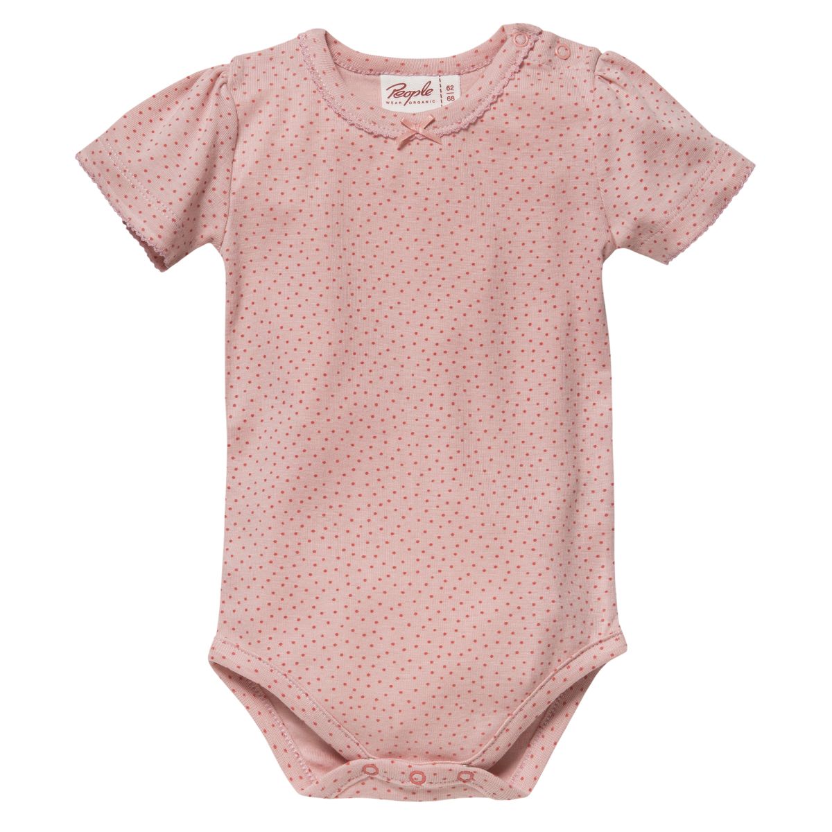 Body rosé Punkte GOTS - 86-92