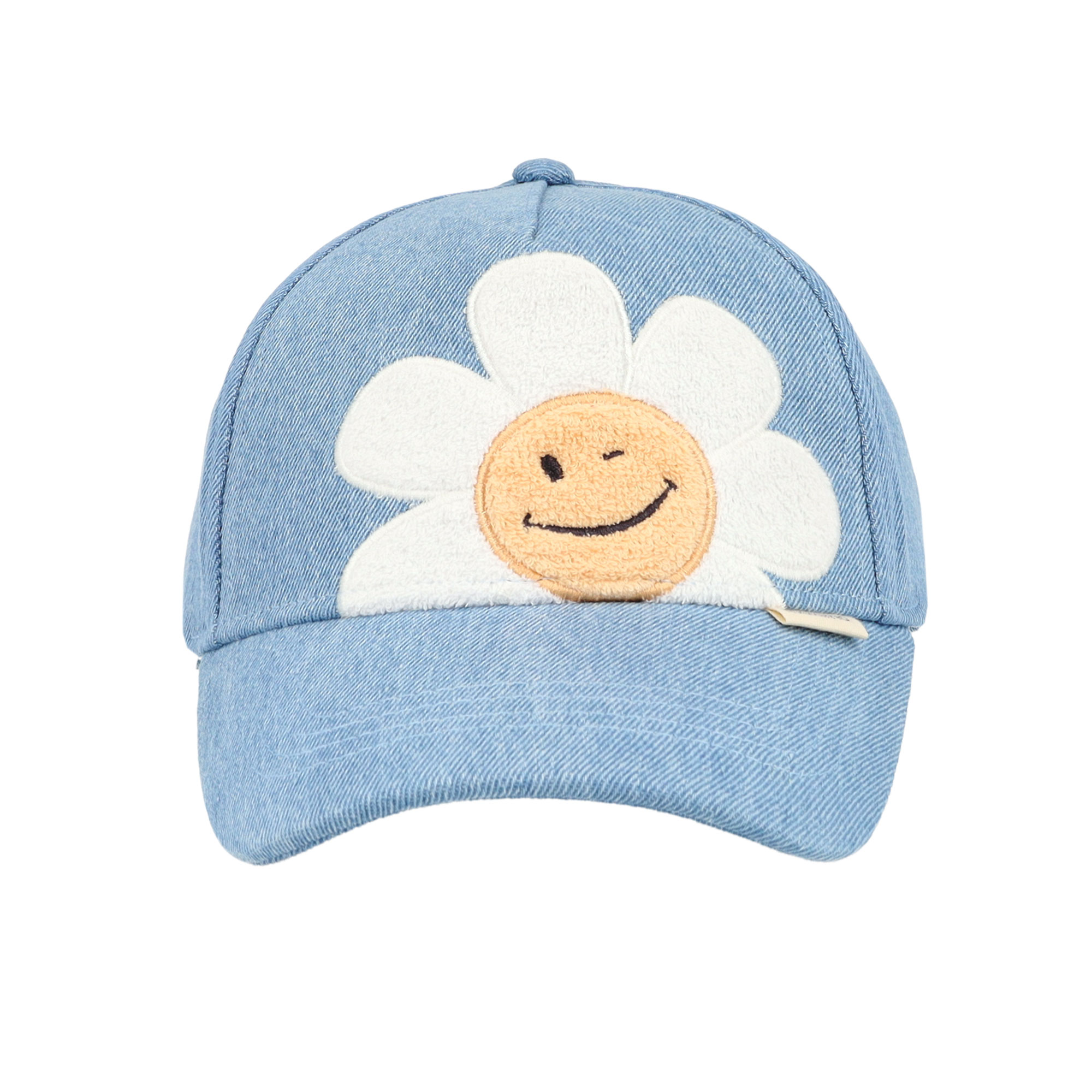 Maximo Kids Girl-Cap Frotteeblume Gr. 49/51