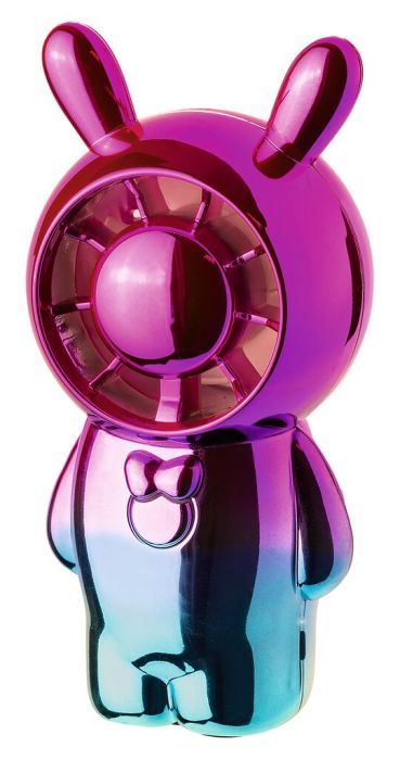 USB-Ventilator Metallic-Bunny (verschiedene Designs, 1 Set)