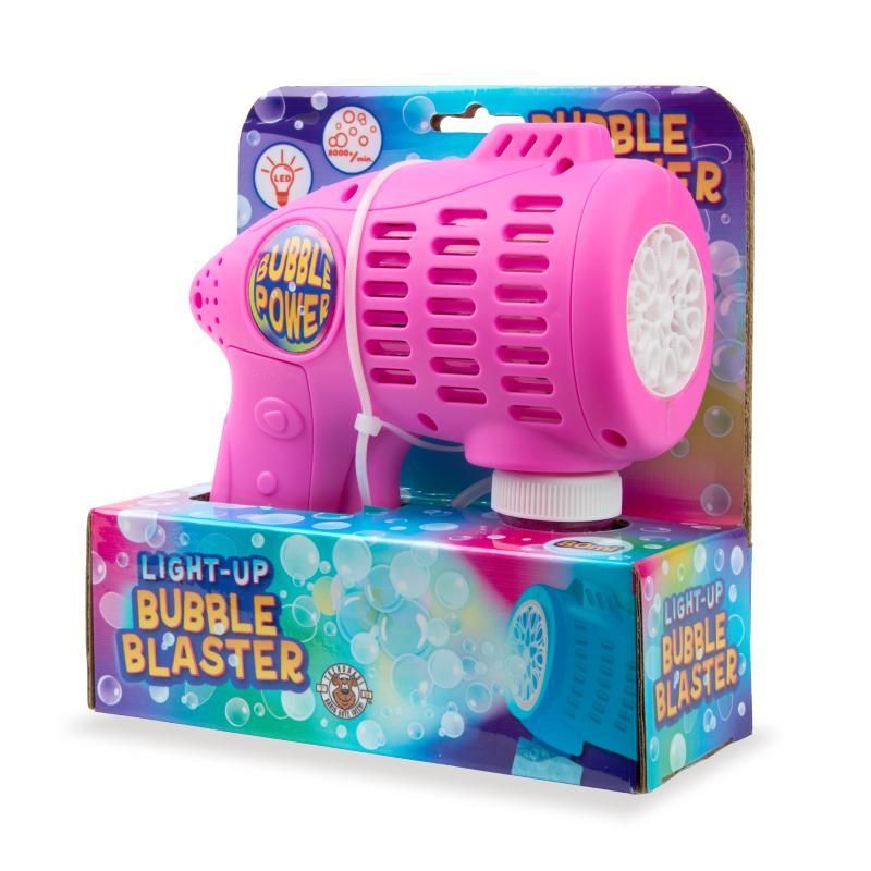 Seifenblasen-Blaster Light-Up (verschiedene Designs, 1 Stück)