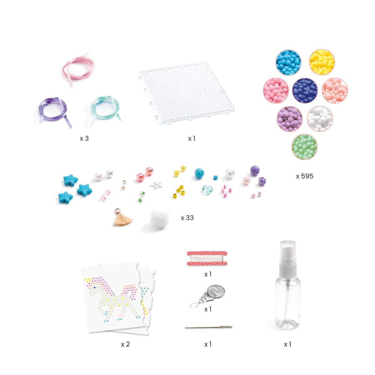 Artistic Aqua: Regenbogen Wasserperlen - DJECO