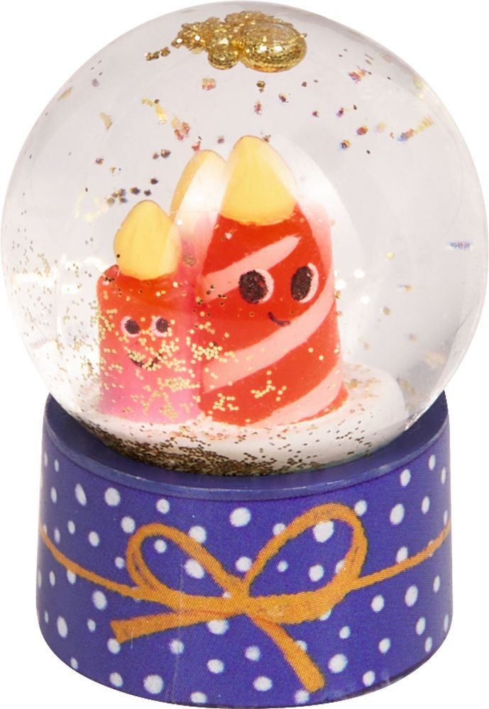 XS-Schneekugel - Fröhliche Weihnachten (verschiedene Designs, 1 Stück)