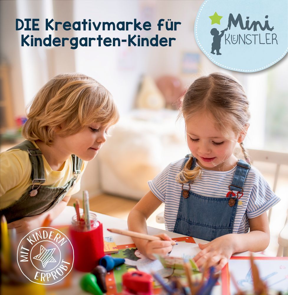 Meine 1. Malrolle - Natur & Tiere (Mini-Künstler)