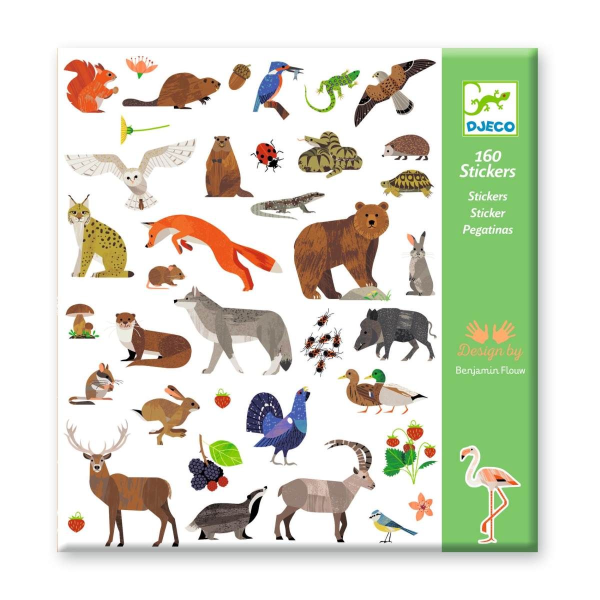 Sticker: Tierwelt - Djeco
