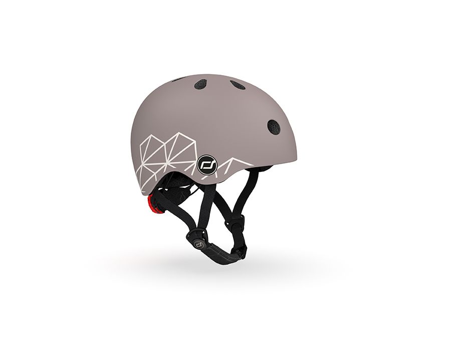 Babyhelm XXS-S Graphics brown lines (45-51cm) - Scoot and Ride