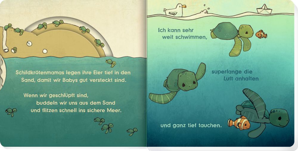 Kleine Schildkröte, erzähl mir von dir (J.Tourlonias)