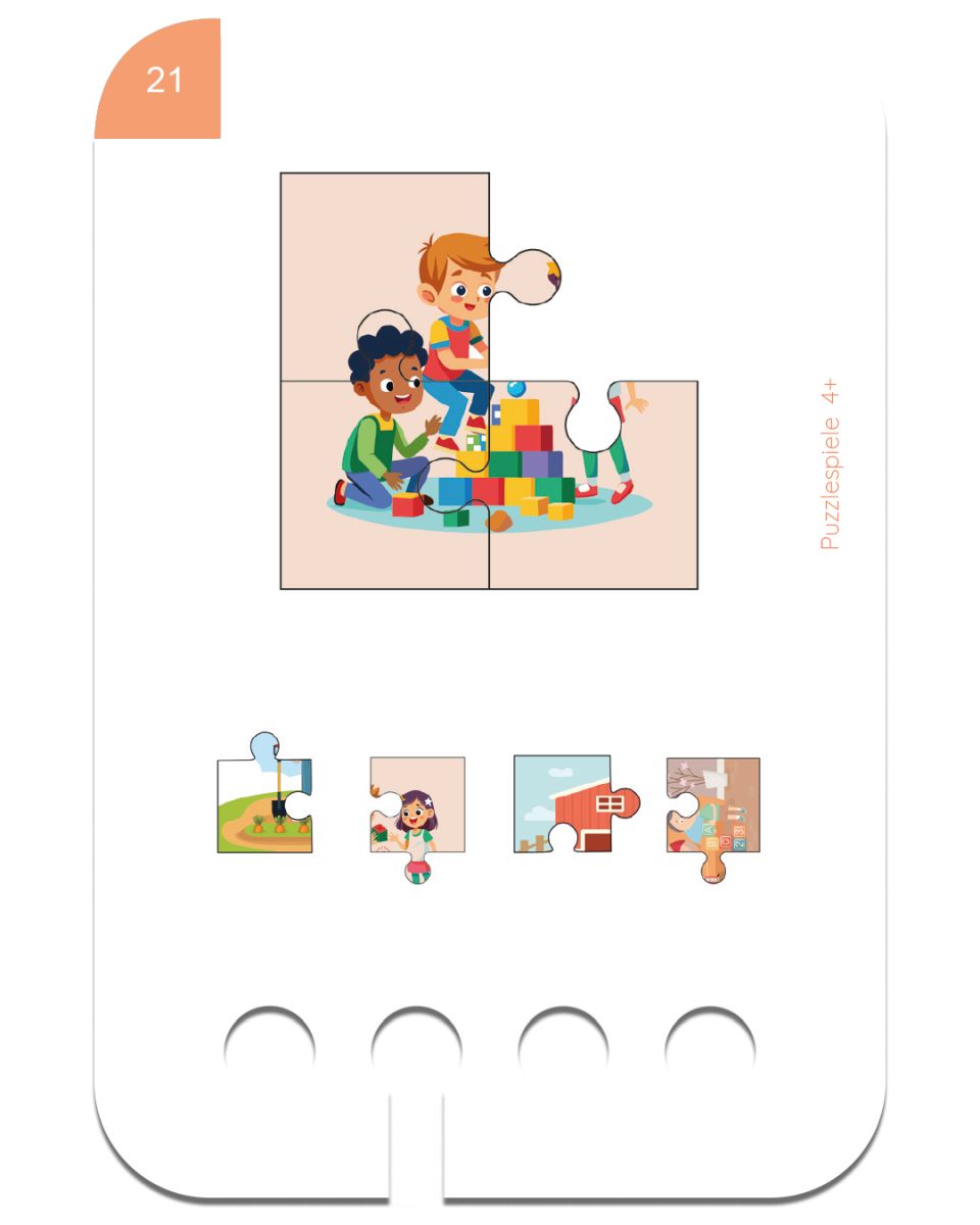 Puzzle Spiele 4+ - Kölner Lernspielverlag
