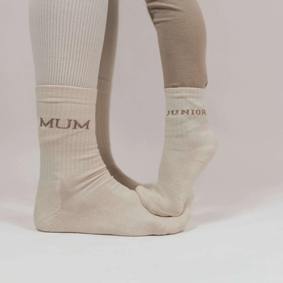 Socken JUNIOR sand GOTS - 1-2 J.