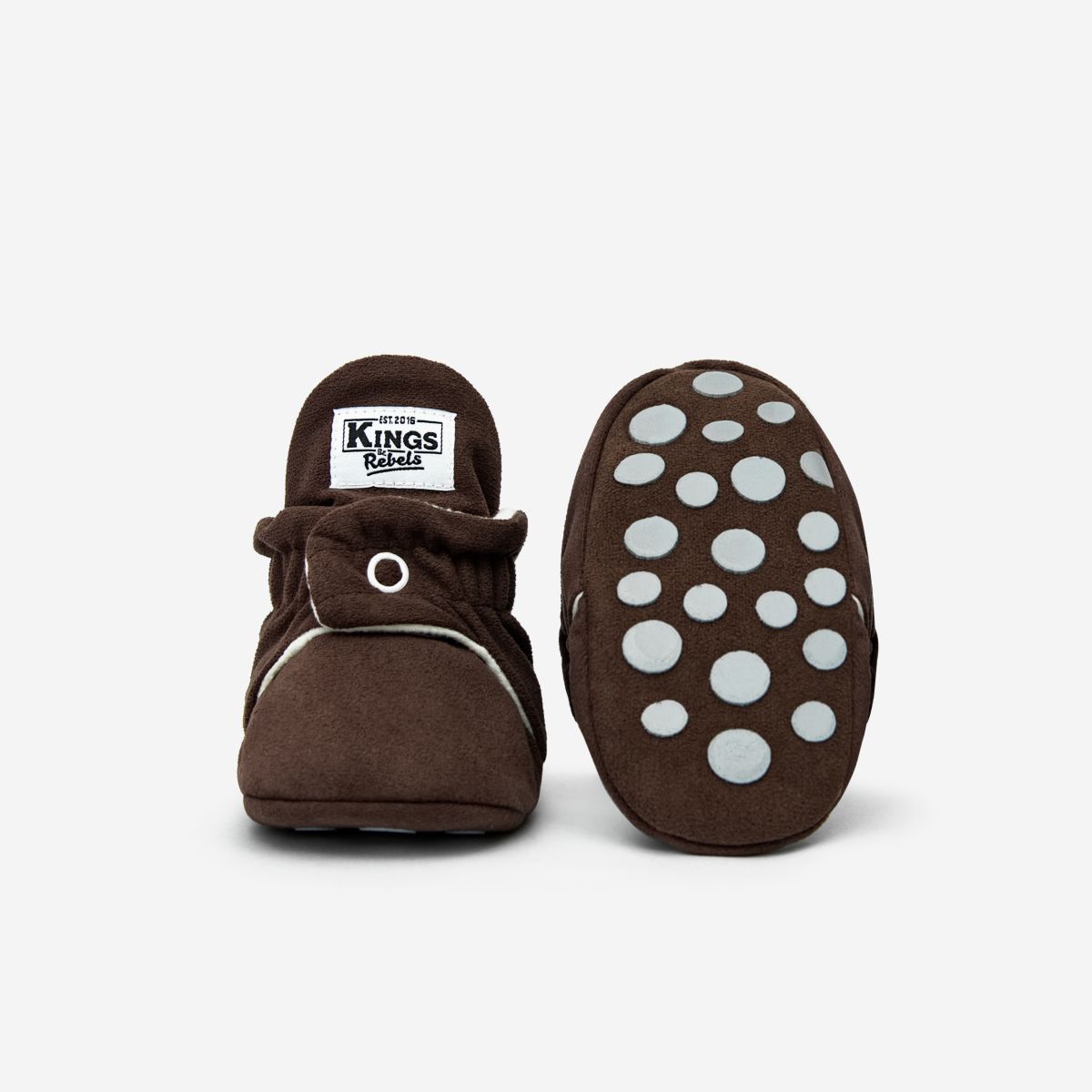 Kings & Rebels Gamuza Chocolate Gripper 18 Mon-14 cm