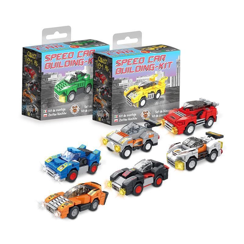 SPEED Bausatz-Set Auto (verschiedene Designs, 1 Stück)