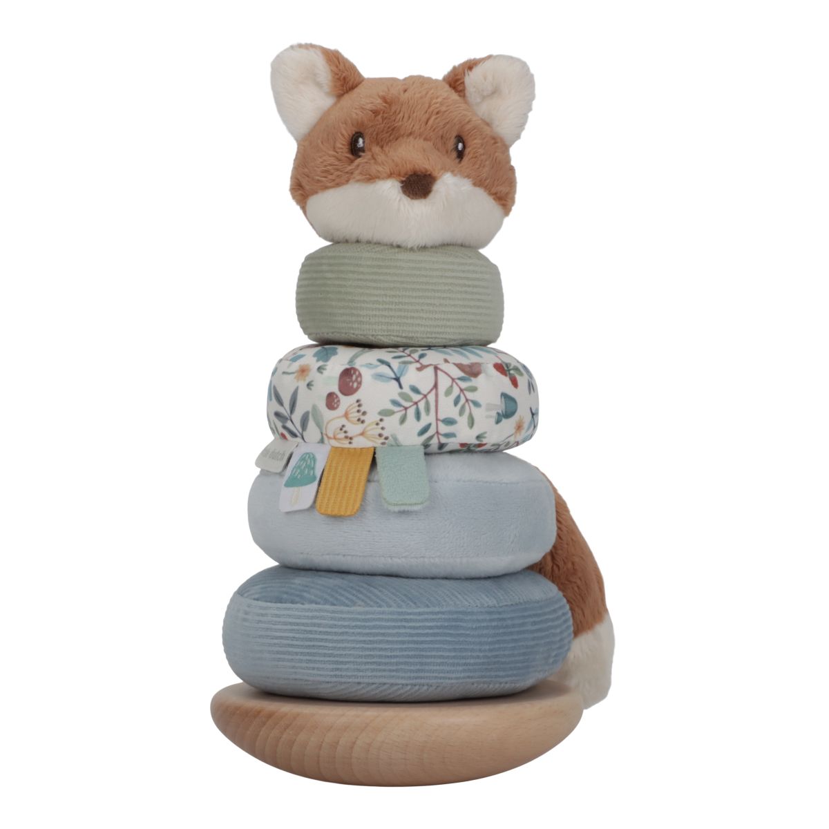 Stapelturm mit Ringen - Forest Friends - Little Dutch