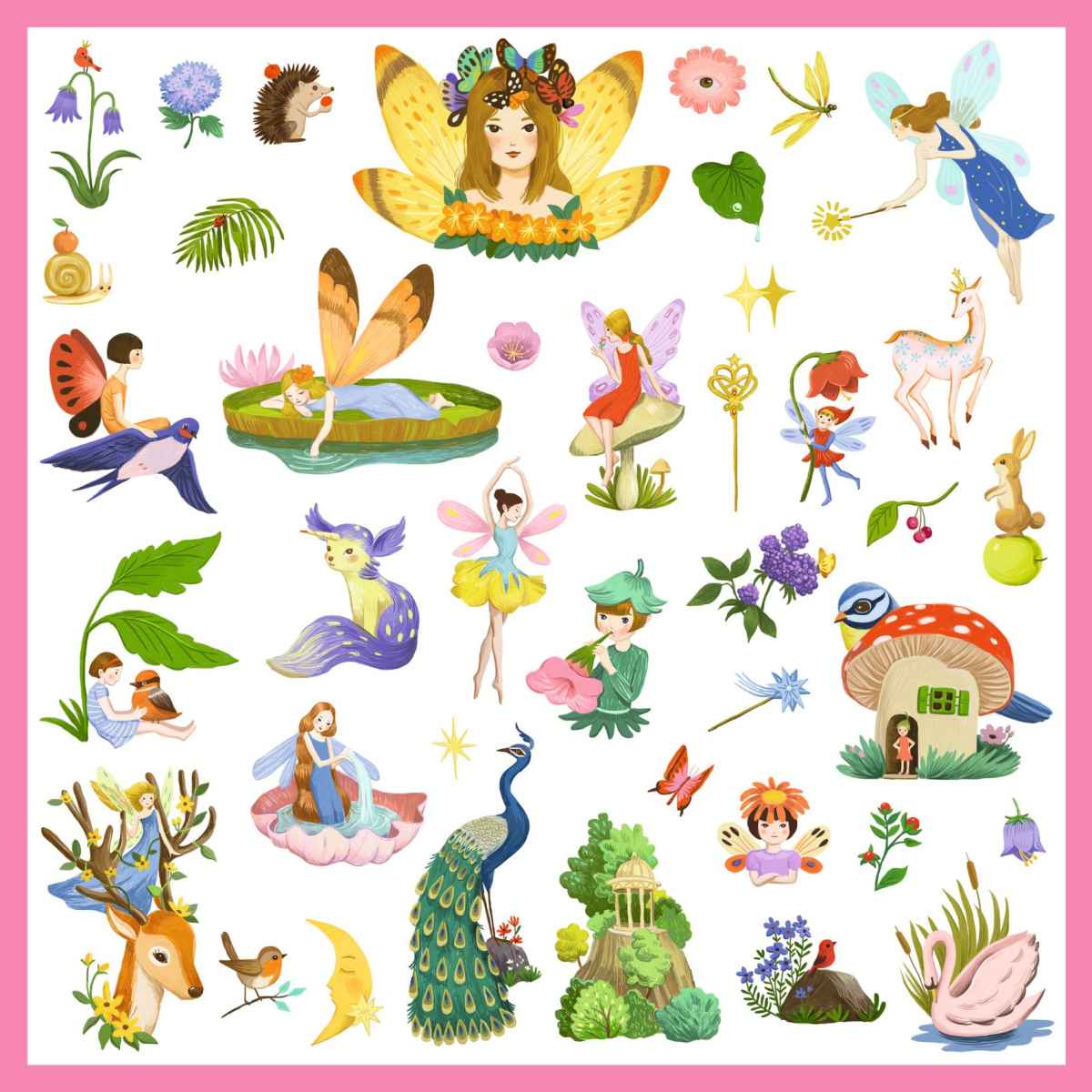 Sticker Fantasie - Djeco