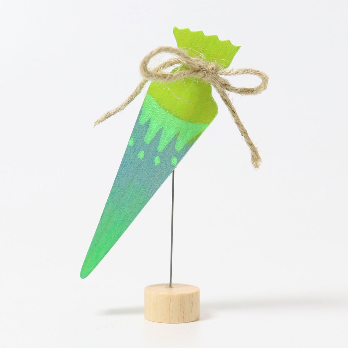 Grimm`s Stecker Schultüte Neongrün