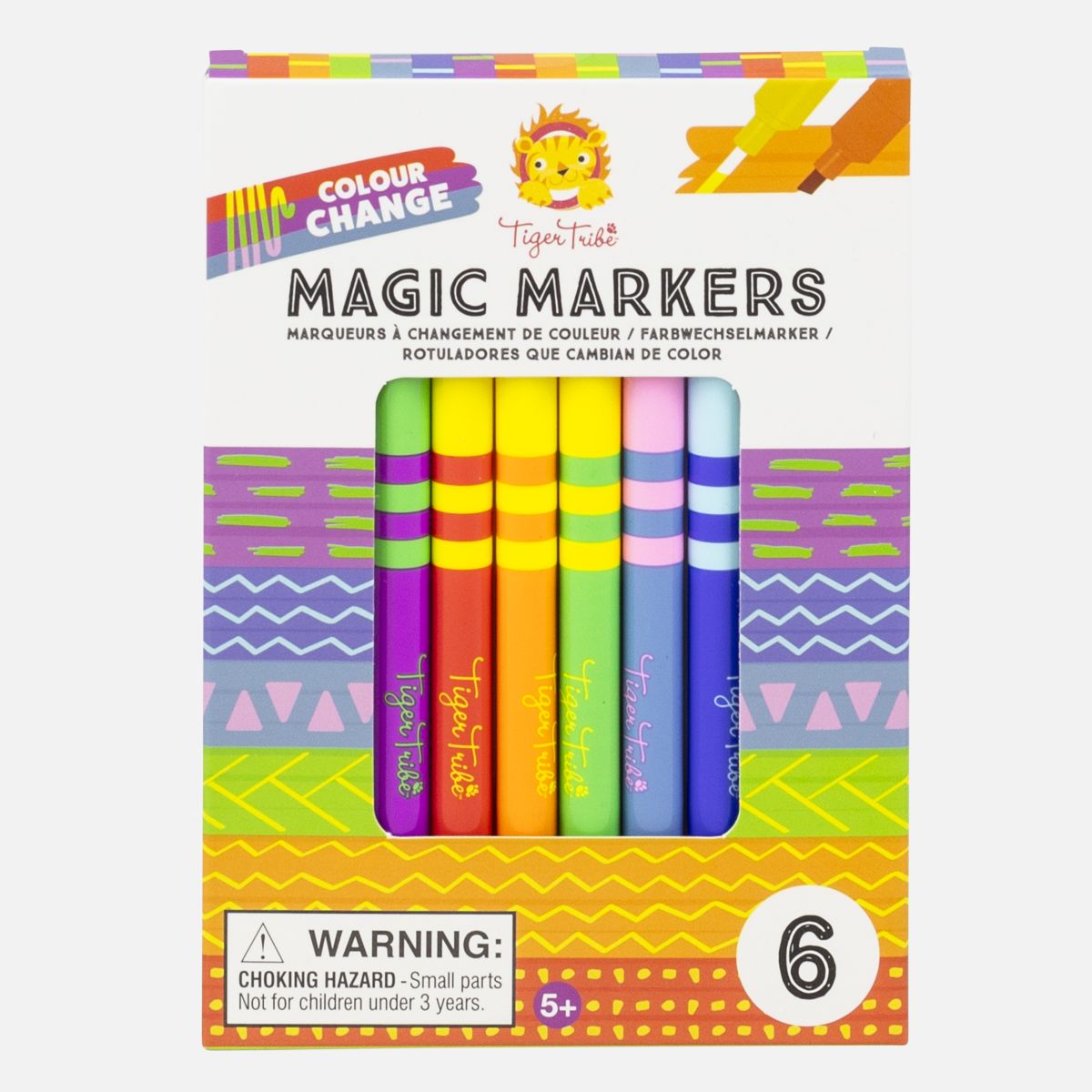 Farbwechselmarker (6er Set) - Tiger Tribe