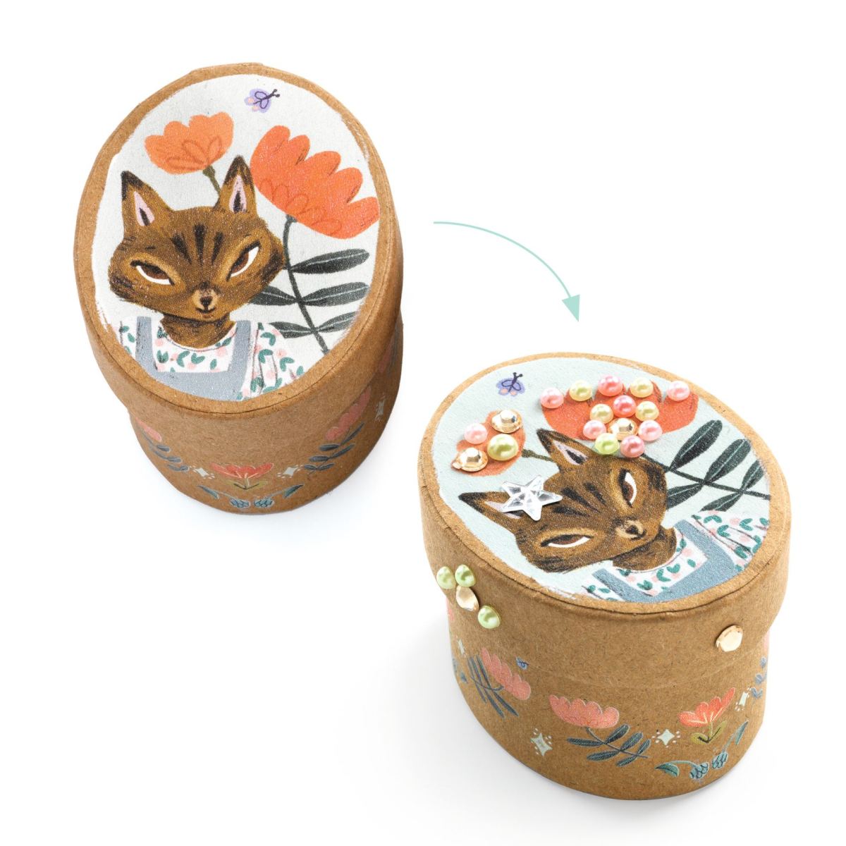 DIY: 5 Mini-Schachteln - Djeco