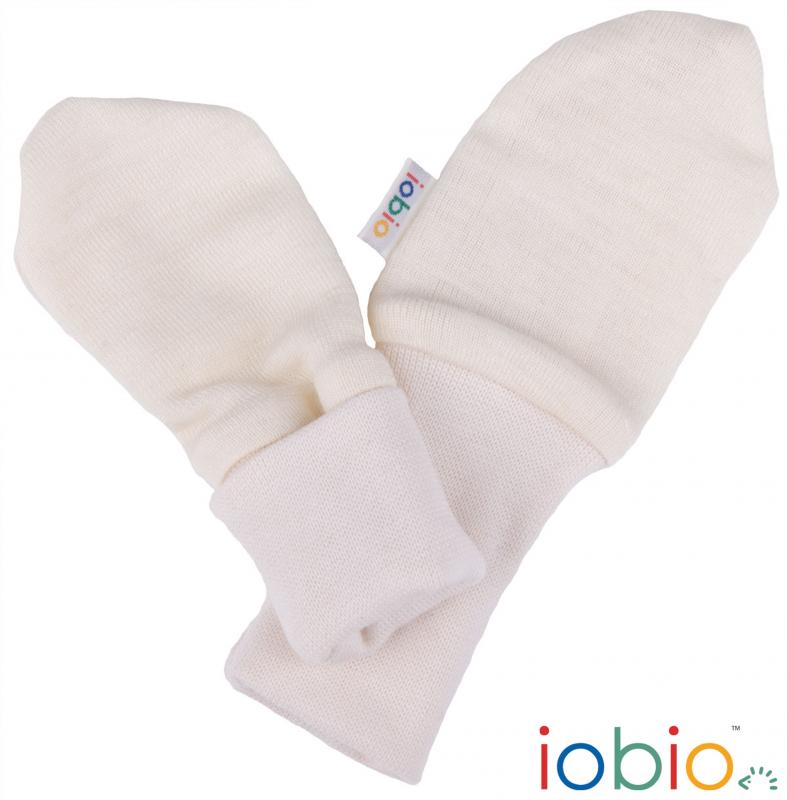 iobio Kratzschutzhandschuhe Wolle-Seide natur (1 Paar)
