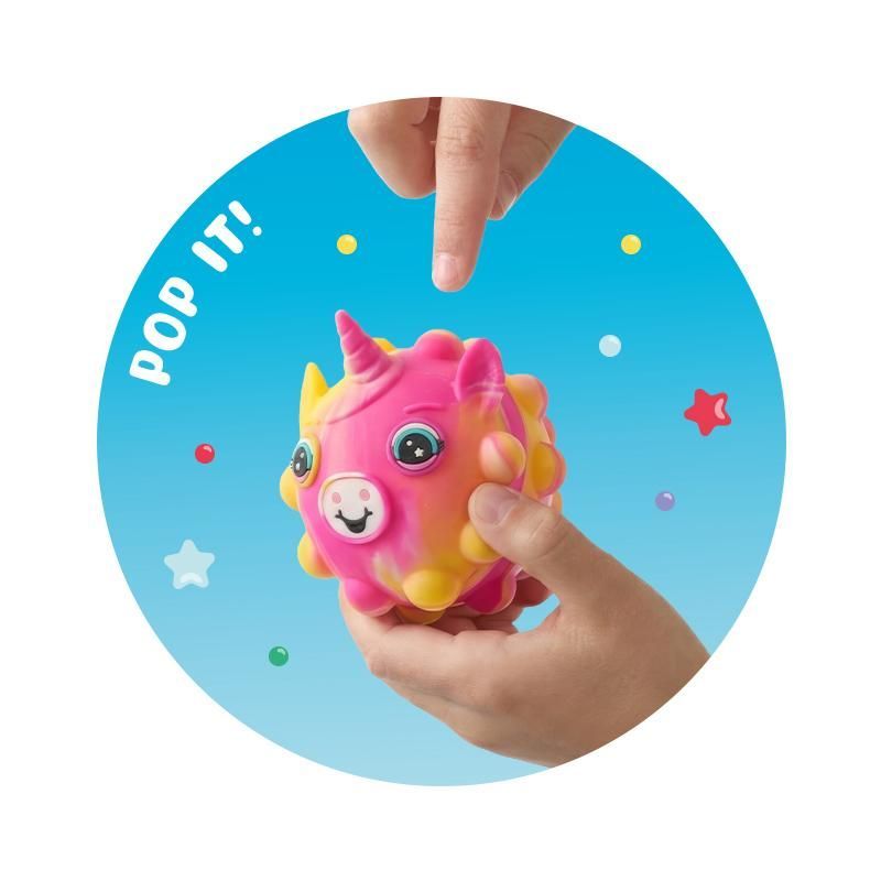 RAINBOW POWER Pop-It-Ball Einhorn (verschiedene Designs, 1 Stück)