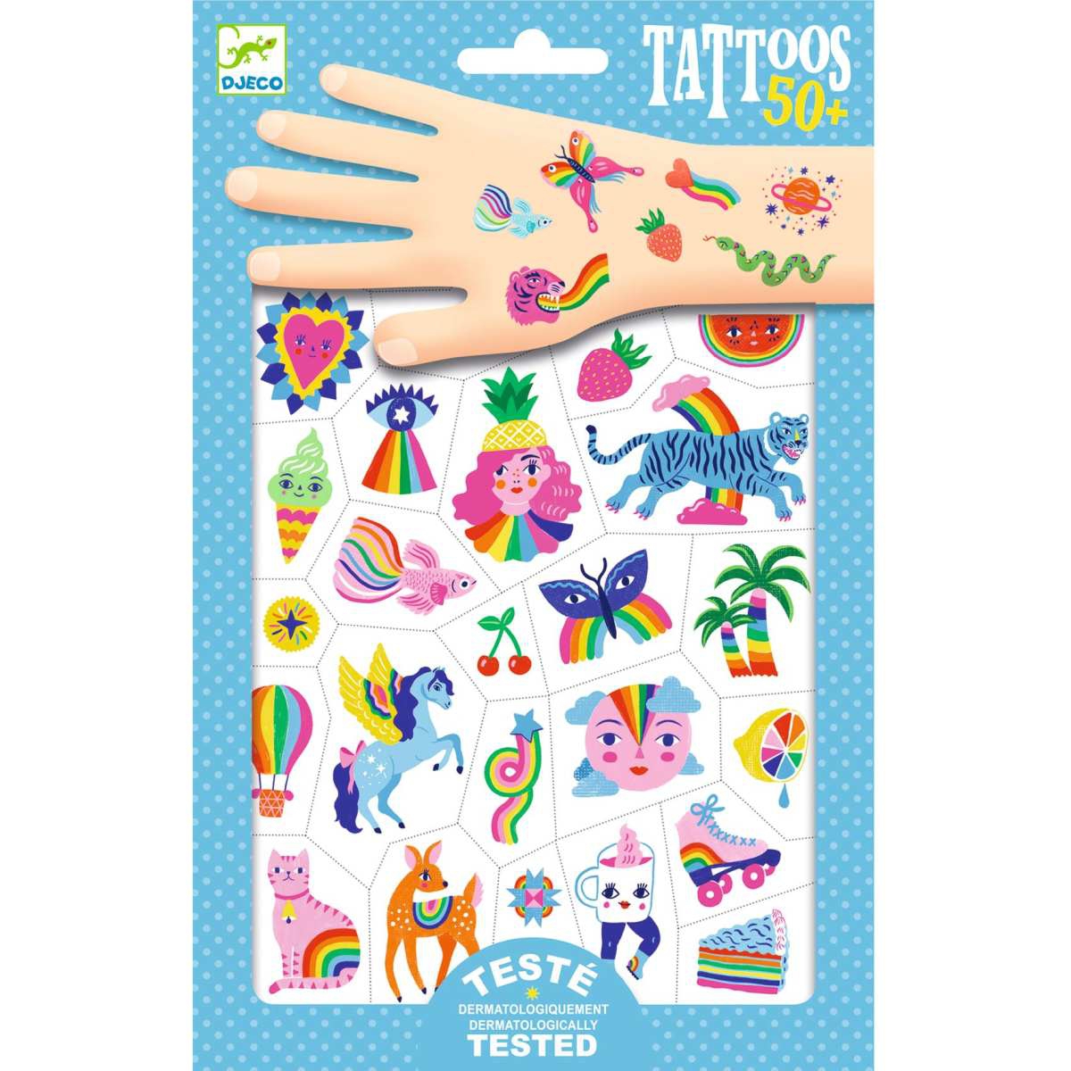 Tattoos Rainbow - DJECO