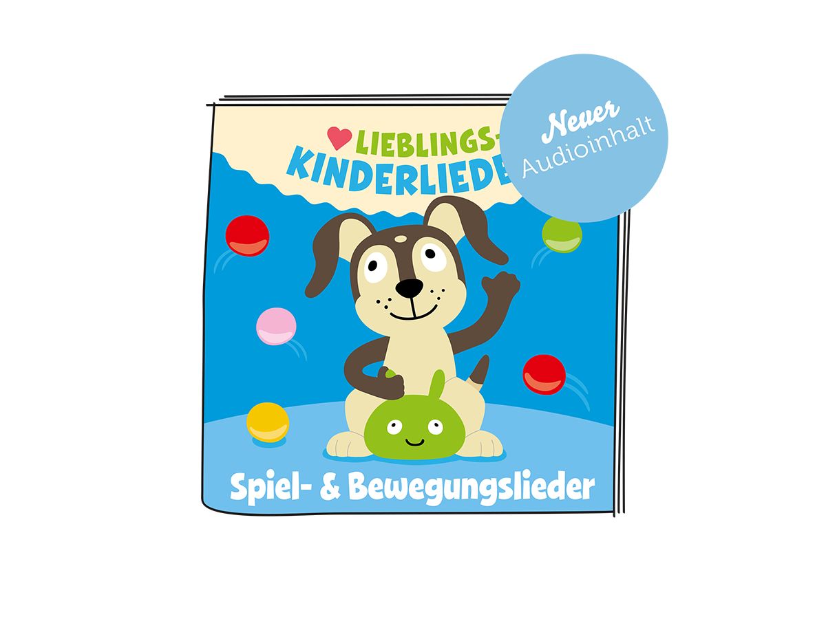 Lieblings-Kinderlieder - Spiel- und Bewegungslieder (Neuauflage) - Tonies 3+