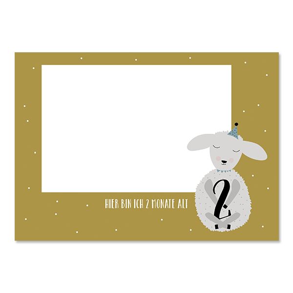 "Mein erstes Jahr" Schaf & Elefant Hardcover-Album - Ava & Yves