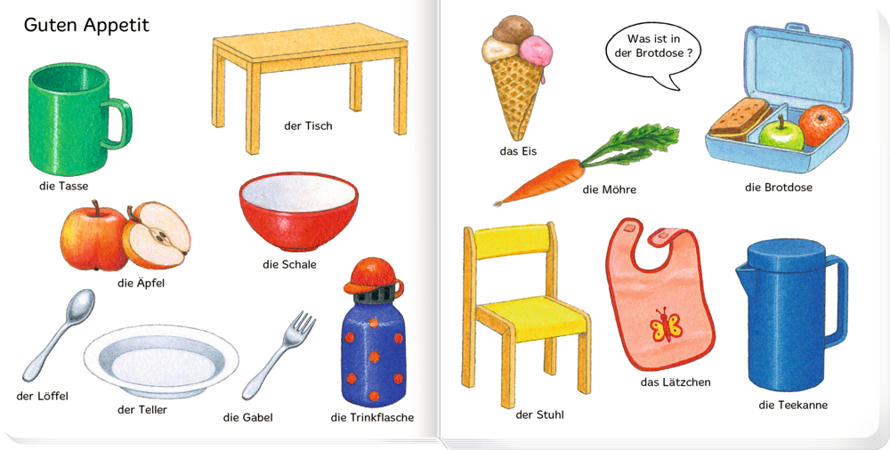 Bilder suchen - Wörter finden: 100 erste Wörter! - Kindergarten