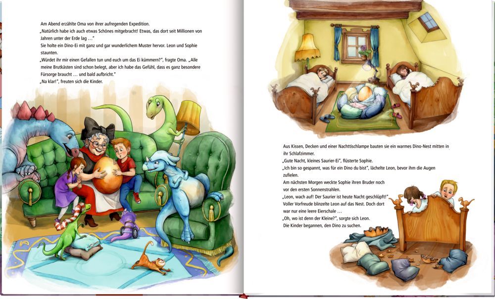 Dinosaurier auf Omas Geburtstag (Band 5) 3+