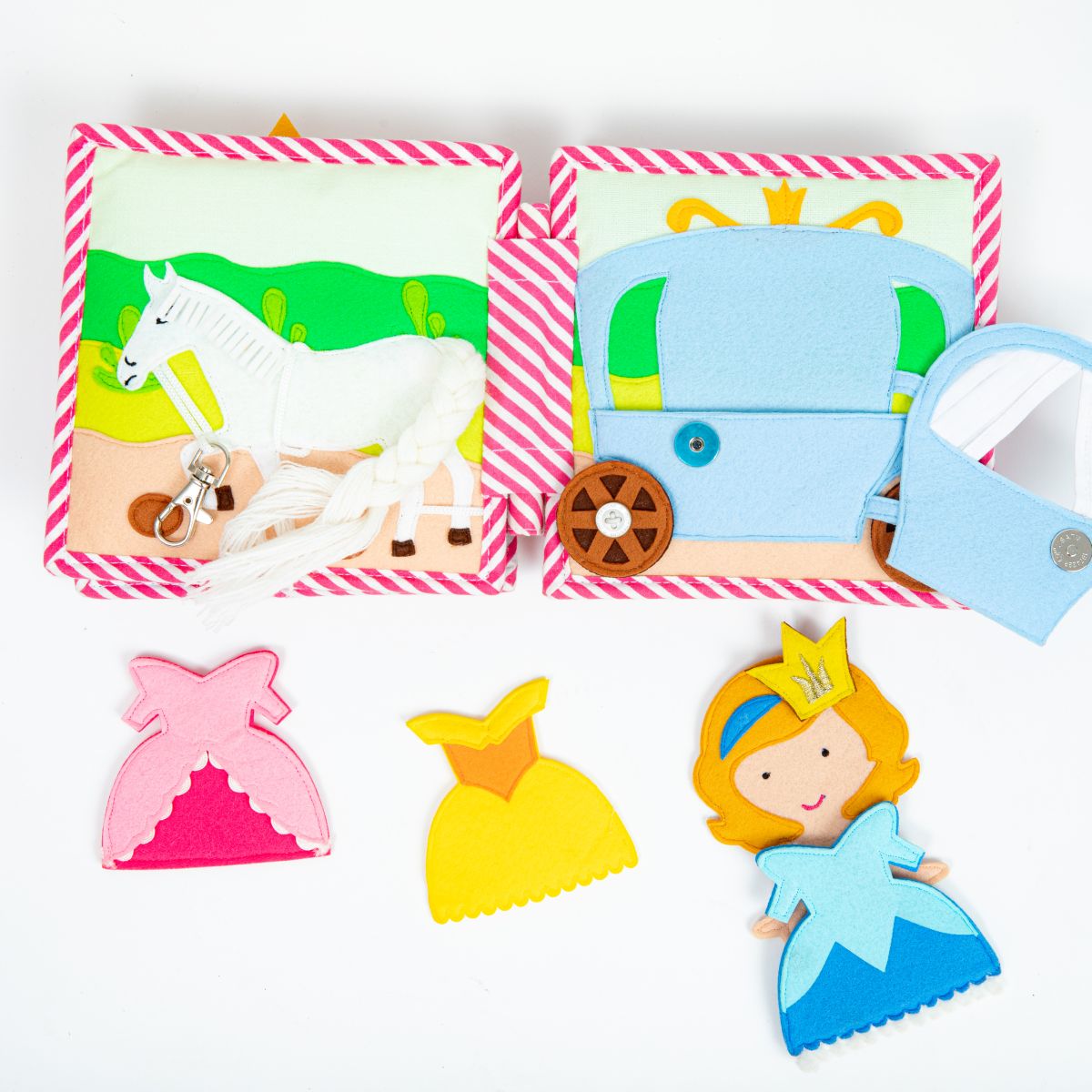Mini Quiet Book Kleine Prinzessin (ab 18 Monate) - Jolly Designs