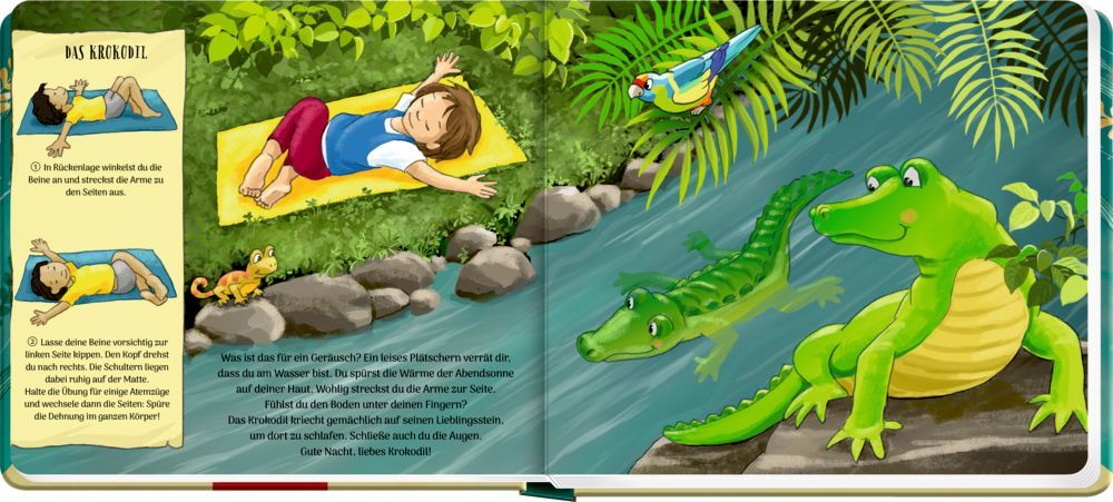 Schlafanzug-Yoga - Kinderleicht zur Ruhe kommen! 4+
