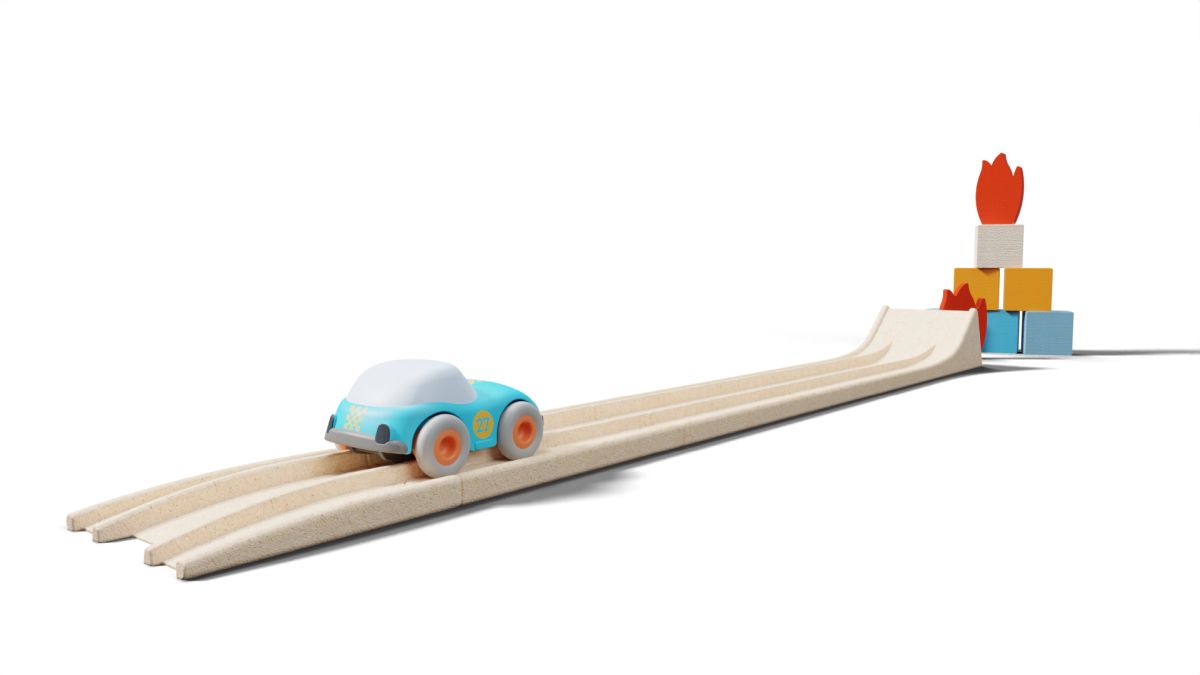 HABA Cars Action-Sprungschanze