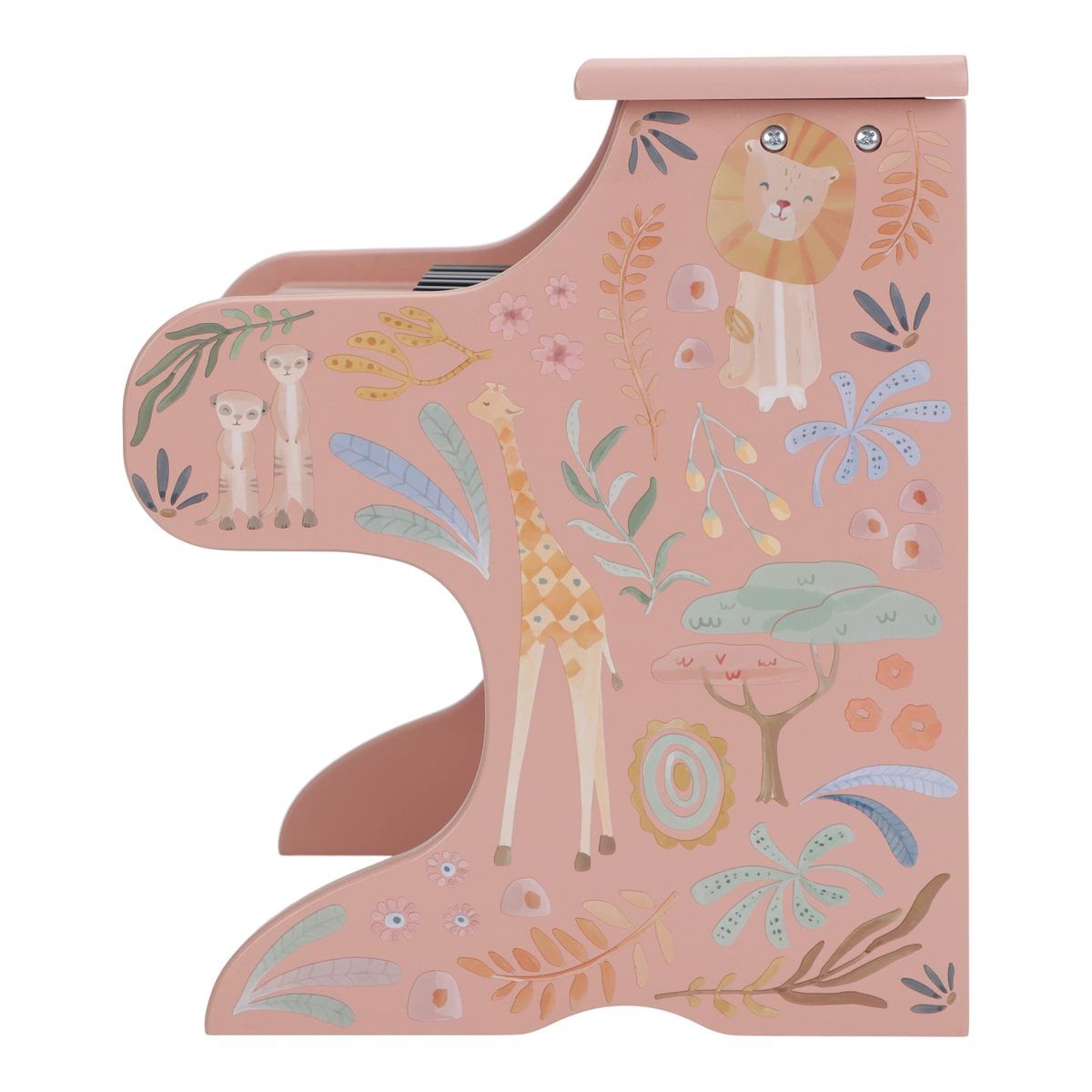 Holzklavier rosa Safari Friends - Little Dutch