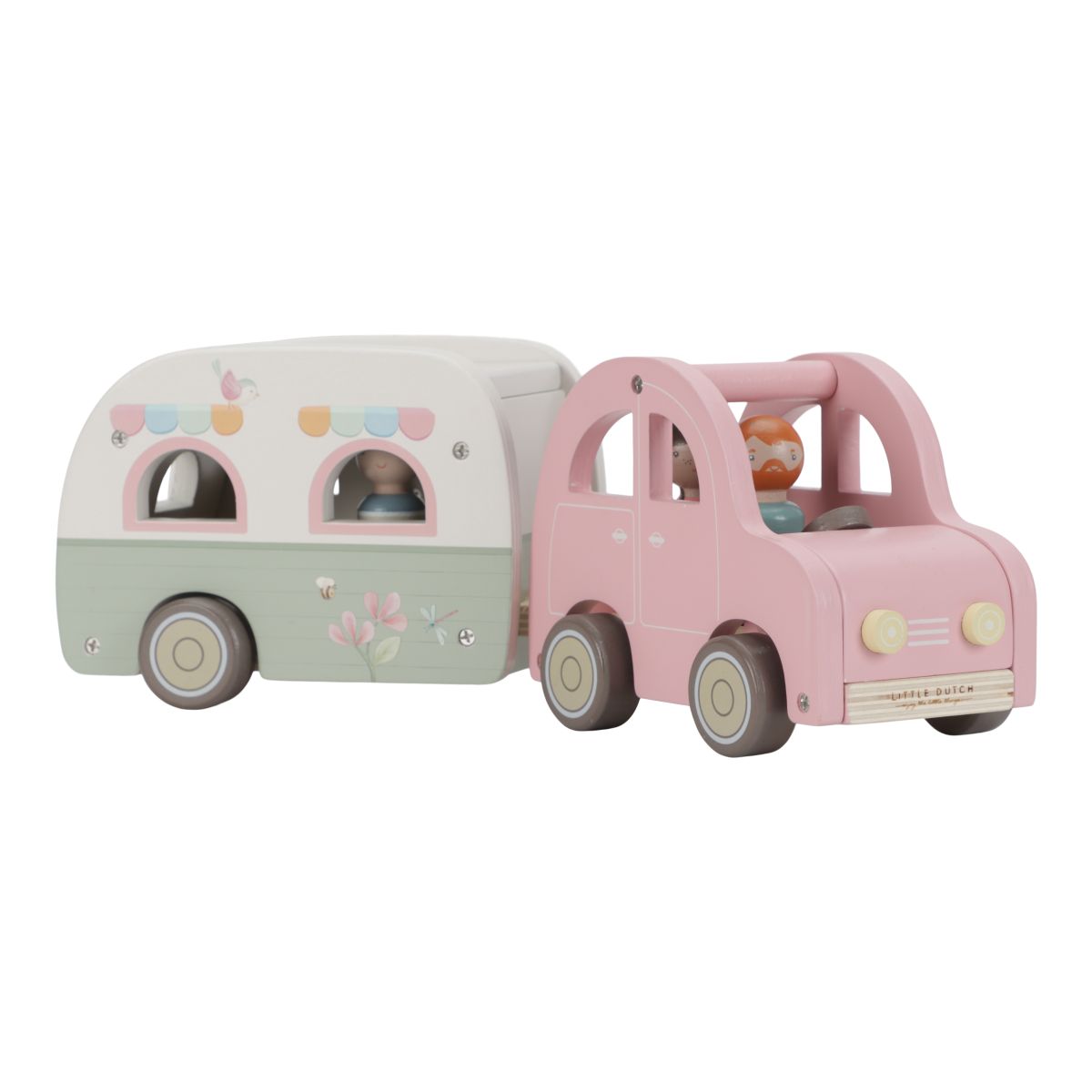 Auto mit Wohnwagen - Little Dutch