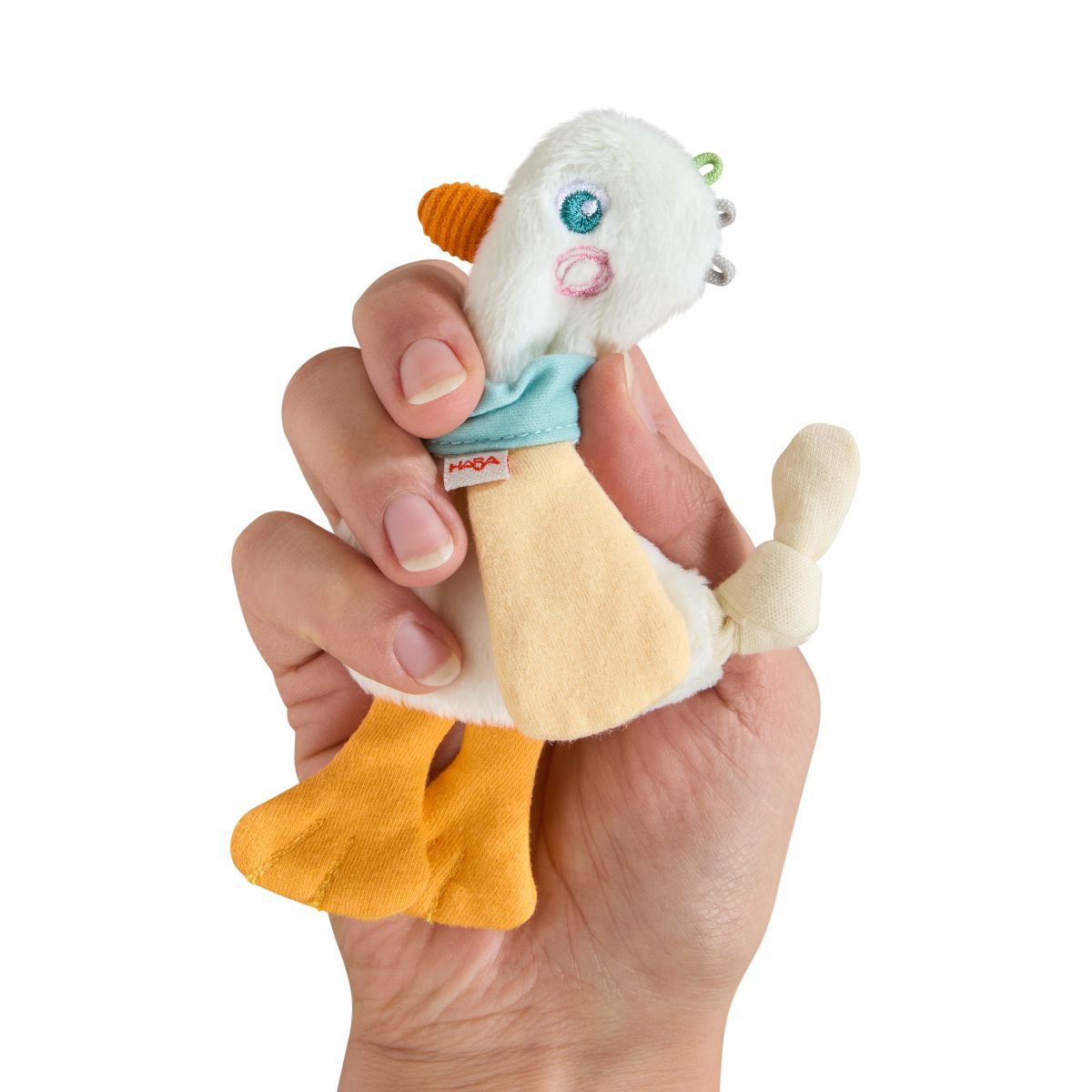 HABA Rasselgreifling Gans