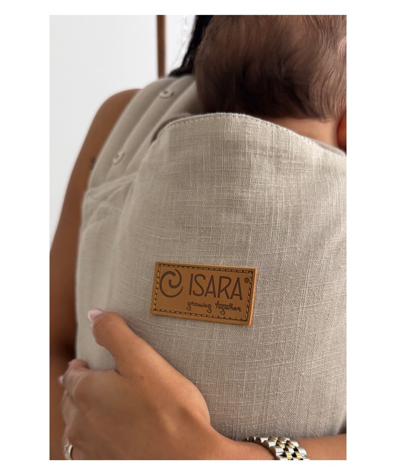 Isara Quick Half Buckle Carrier Sandstone Linen